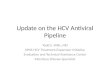 Update on the HCV Antiviral Pipeline