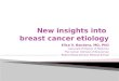 New insights into  breast  c ancer  e tiology