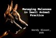 Managing Melanoma in Small Animal Practice
