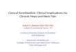 Central Sensitization: Clinical Implications for Chronic Head and Neck Pain