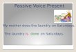 Passive Voice Present