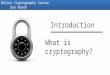 What is cryptography?