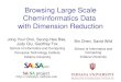 Browsing Large Scale  Cheminformatics  Data  with Dimension Reduction