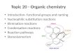Topic  20 -  Organic chemistry
