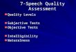 7- Speech Quality Assessment