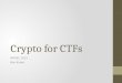 Crypto for CTFs