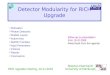 Detector Modularity for RICH Upgrade