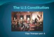 The U.S  C onstitution