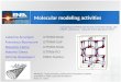 Molecular  modeling  activities