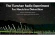 The  Tianshan  Radio  Experiment  for Neutrino  Detectio n