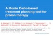A Monte Carlo-based treatment planning tool for proton therapy