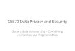 CS573 Data Privacy and Security