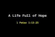 A Life Full of Hope