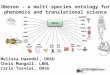 Uberon  – a multi-species ontology for  phenomics  and translational science