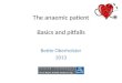 The anaemic patient Basics and pitfalls