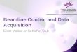 Beamline  Control and Data  Acquisition