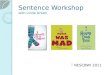 Sentence Workshop with Linda Urban