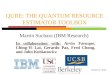 QuRE : The Quantum Resource Estimator Toolbox