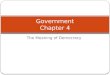 Government Chapter 4