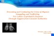 Preventing and Combating the Crime of Migrant Smuggling and Trafficking