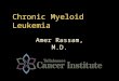 Chronic  M yeloid Leukemia