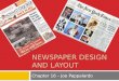 Newspaper Design and Layout