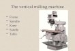 The vertical milling machine