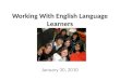 Working With English Language Learners