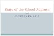 State of the School Address