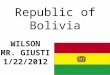 Republic of Bolivia