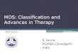 MDS: Classification and Advances in Therapy