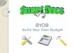 BYOB Build Your Own Budget