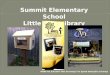 Summit Elementary School Little Free Library