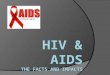 HIV & Aids The facts and impacts