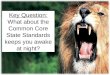 Key  Question: What  about the  Common Core State Standards keeps  you awake at night?
