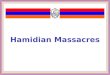 Hamidian  Massacres