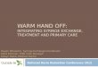 Warm  Hand Off:  Integrating Syringe  Exchange, Treatment  and Primary care
