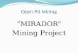 Open  Pit Mining