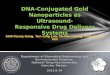 DNA-Conjugated  Gold Nanoparticles  as  Ultrasound- Responsive  Drug  Delivery Systems