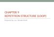 Chapter 9 Repetition  Structure (Loop)