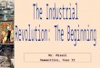 The Industrial Revolution: The Beginning