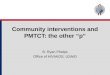 Community interventions and PMTCT: the other “p”