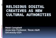 Religious Digital  Creatives  as New Cultural  Authorities
