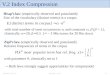 V.2 Index Compression