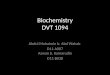 Biochemistry DVT 1094