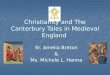 Christianity and The Canterbury Tales in Medieval England