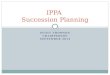 IPPA  Succession Planning