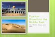 Tourism Growth in the Middle East
