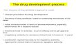 The drug development process