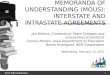 Memoranda of Understanding ( MOUs ): Interstate and Intrastate Agreements
